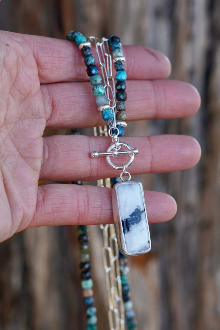 Metolius Necklace (chrysocolla)