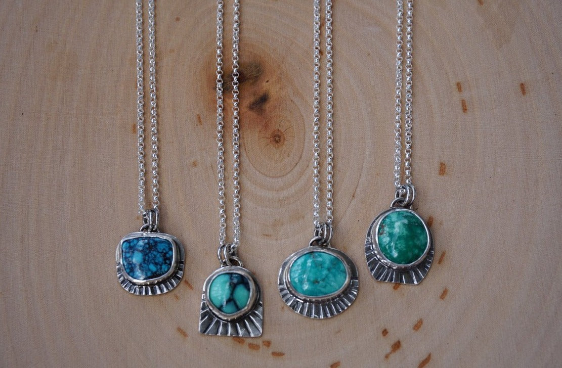 Turquoise Pendant - Morning Star