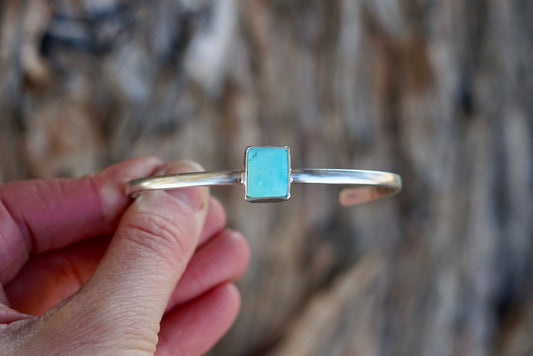 Stamped Cuff Bracelet (Sonoran Gold)