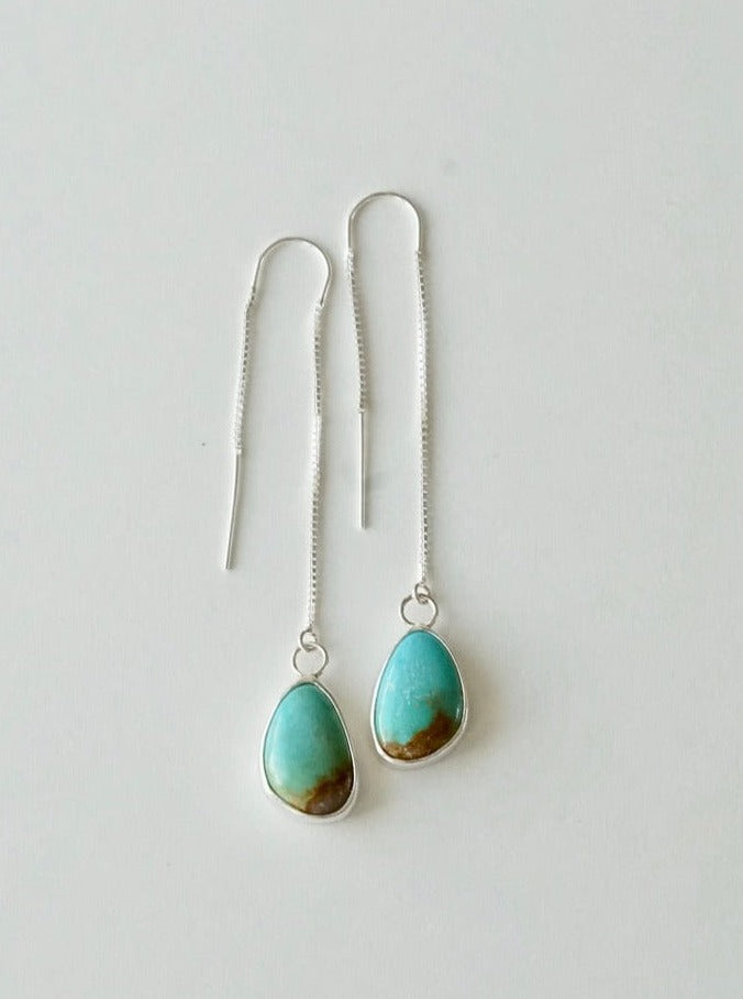 Turquoise Threader Earring (Royston)