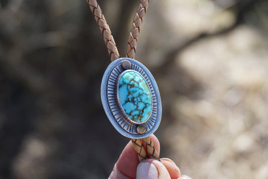 Sundial Bolo Tie (Kingman)