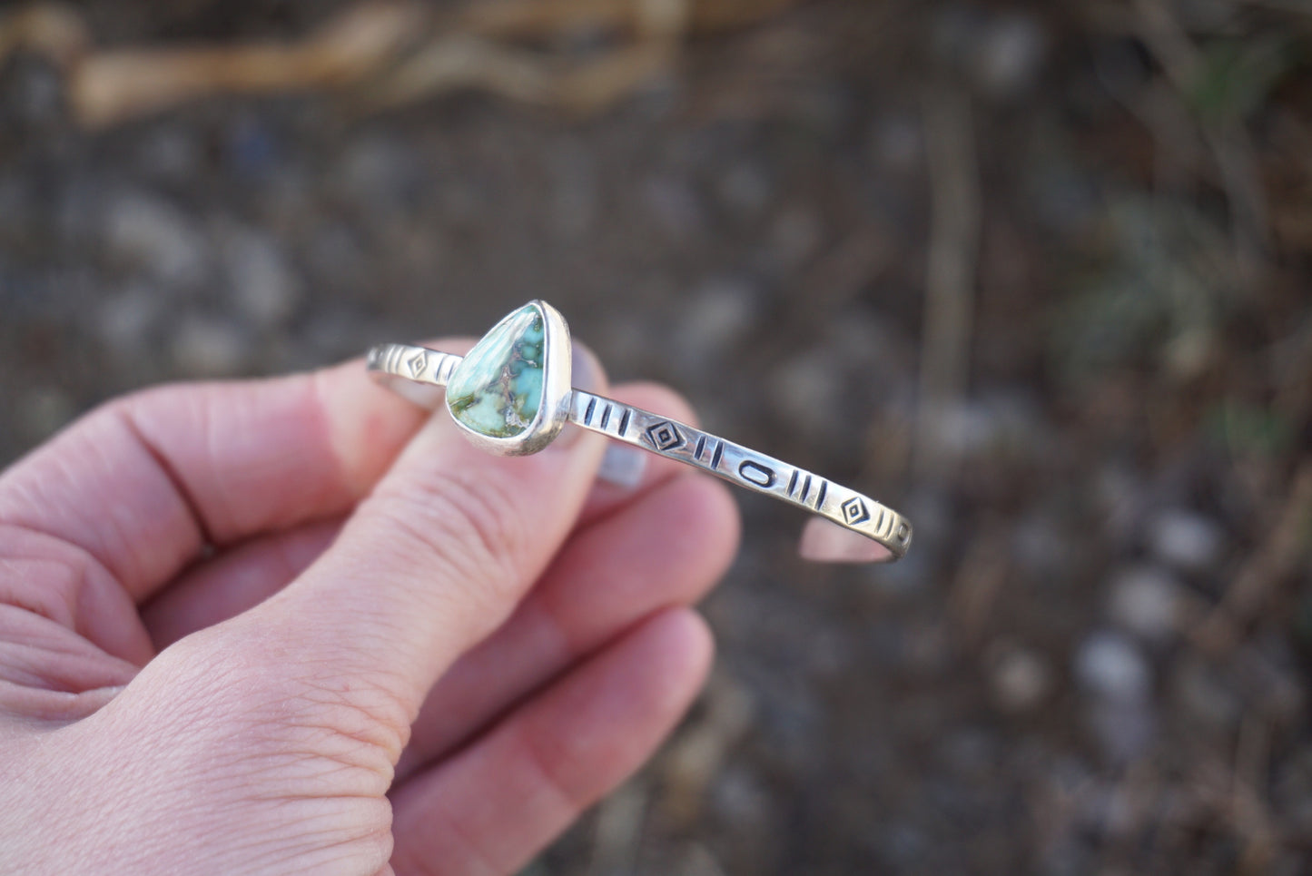 Stamped Cuff (Sonoran Gold)