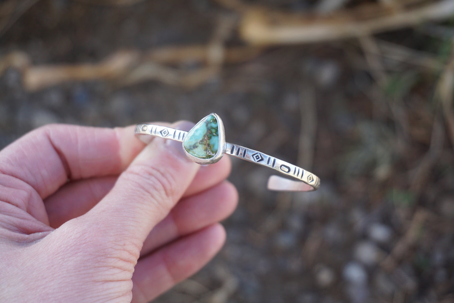 Stamped Cuff (Sonoran Gold)
