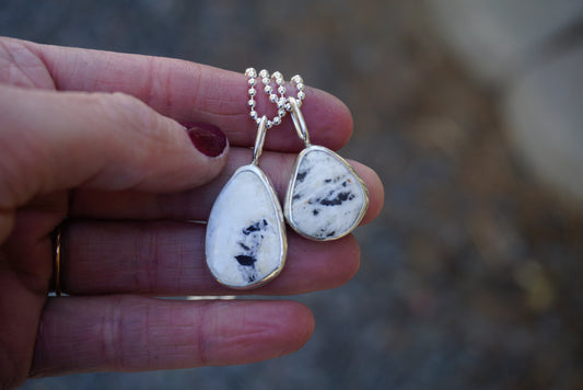 Turquoise Wrap Necklace (White Buffalo)