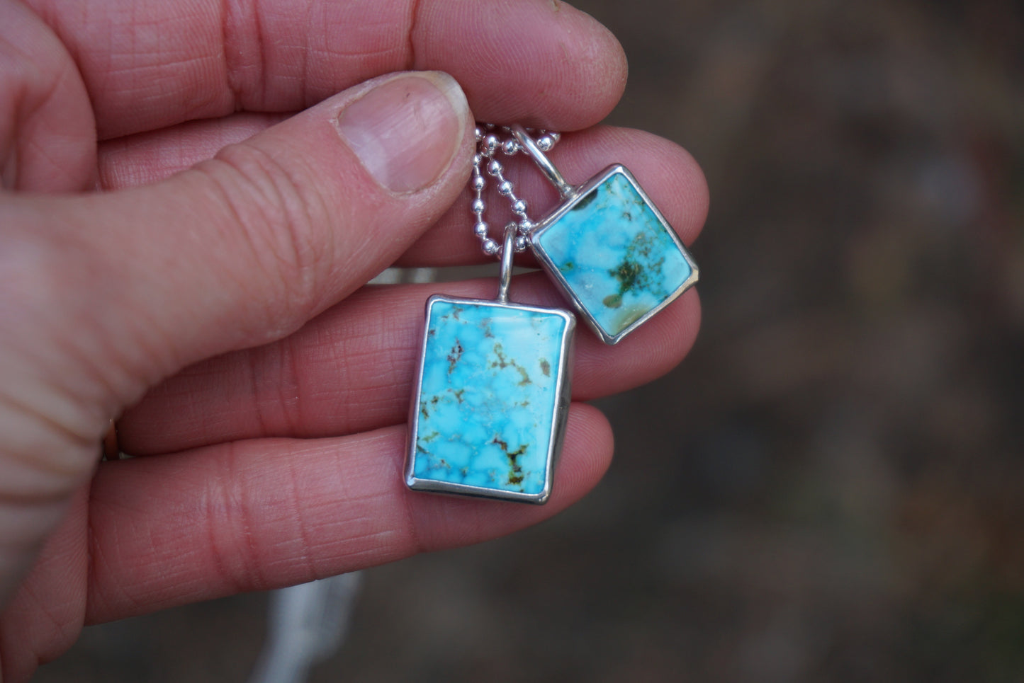 Turquoise Wrap Necklace (Kingman)