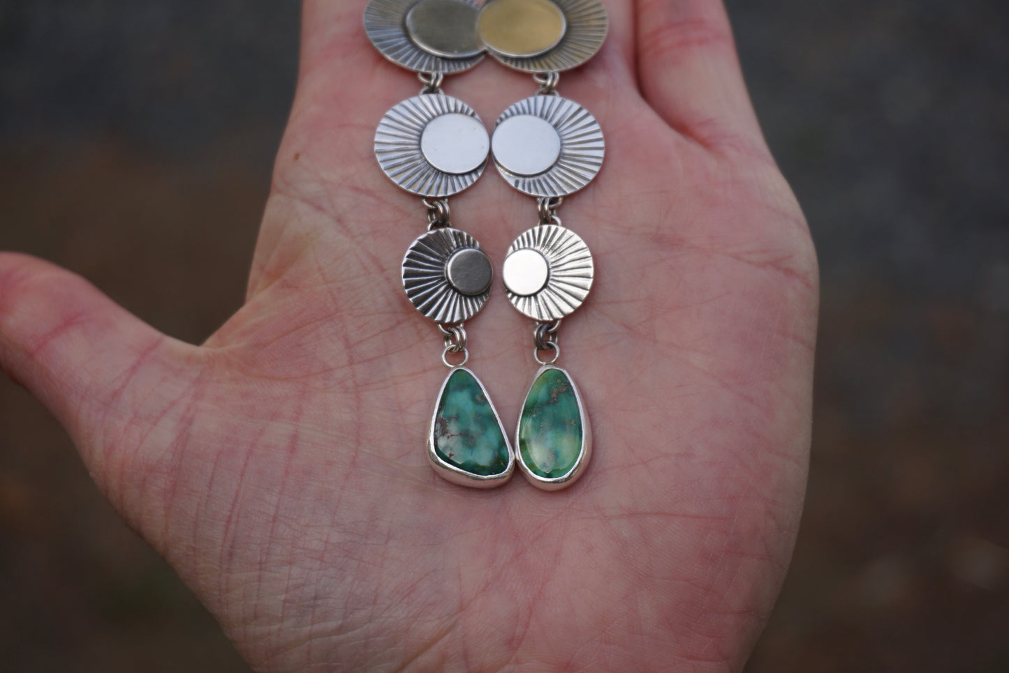 Moonlight Earring (Sonoran Gold)