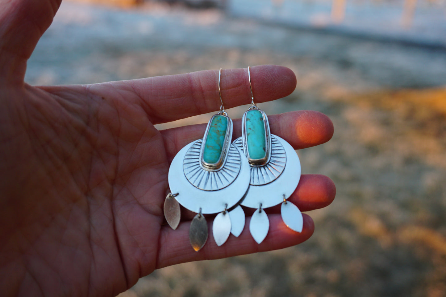 Wanderer Earrings (Kingman)