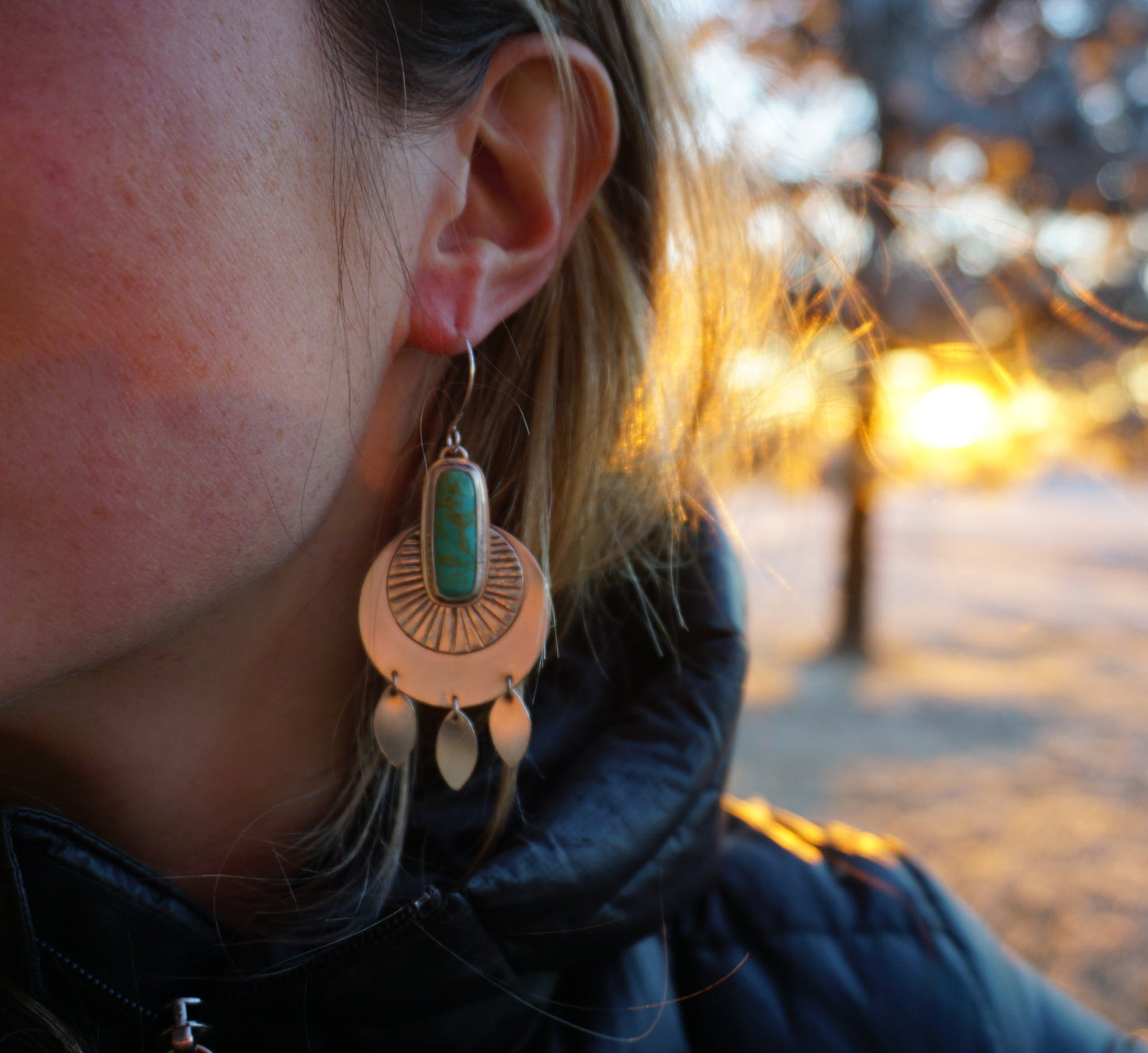 Wanderer Earrings (Kingman)