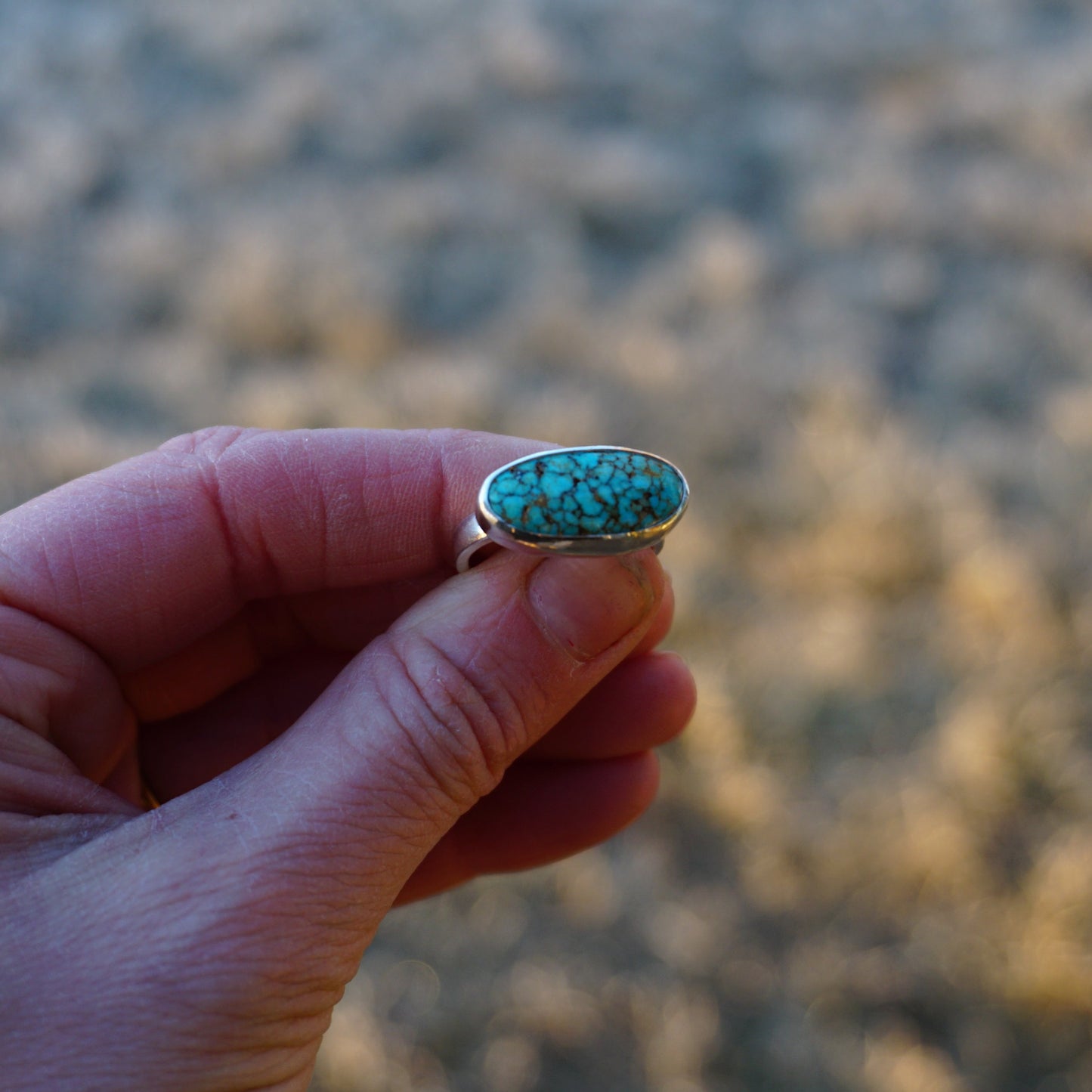 Turquoise Ring (Kingman - 7.25)