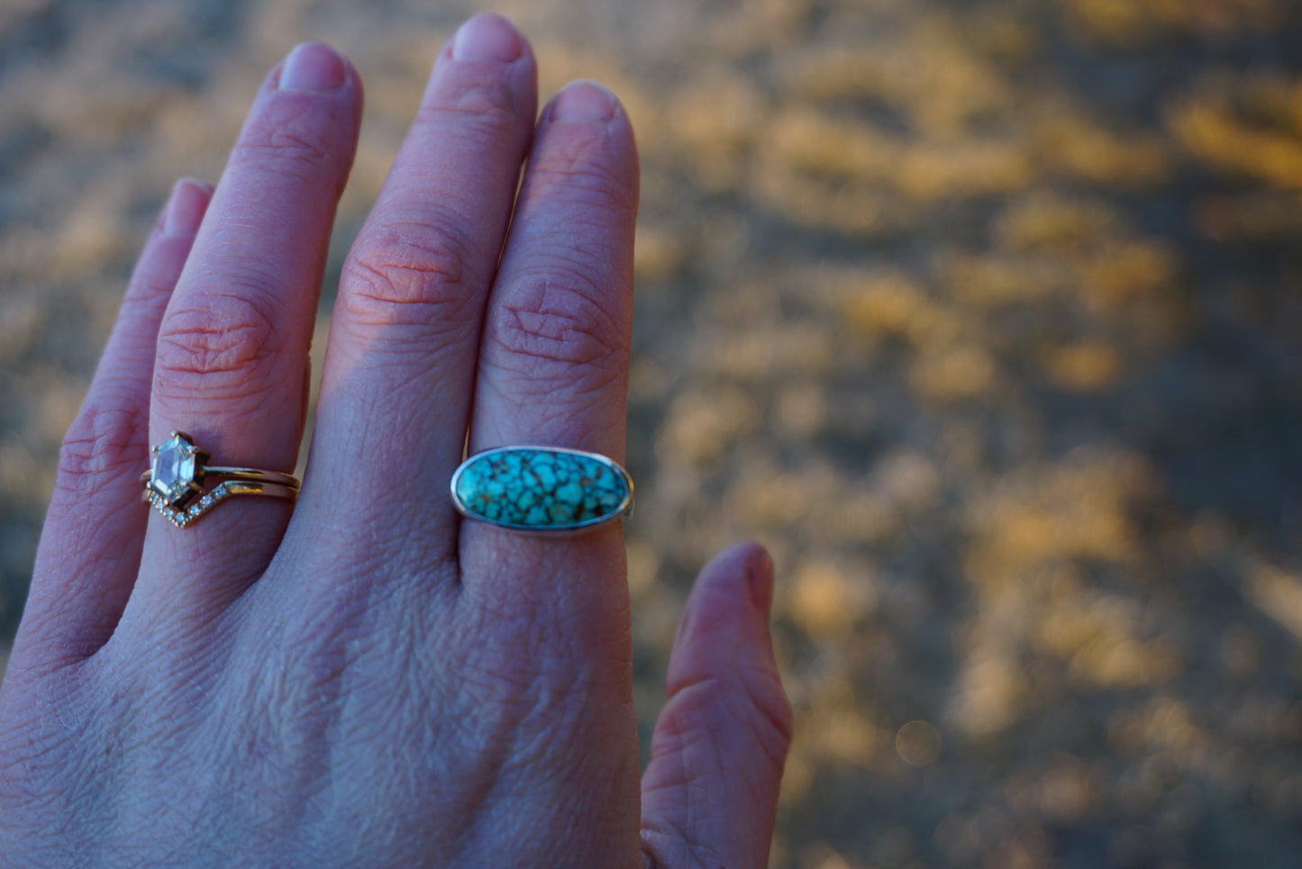 Turquoise Ring (Kingman - 7.25)