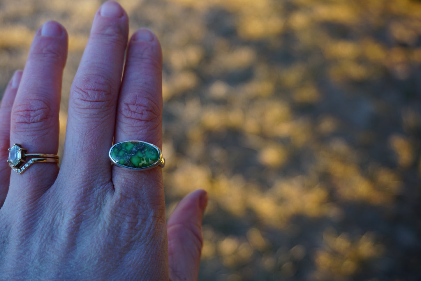 Turquoise Ring (Sonoran Gold - 7.5)