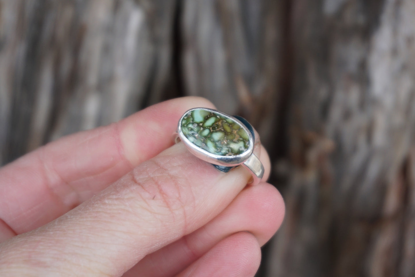Turquoise Ring (size 8.75)