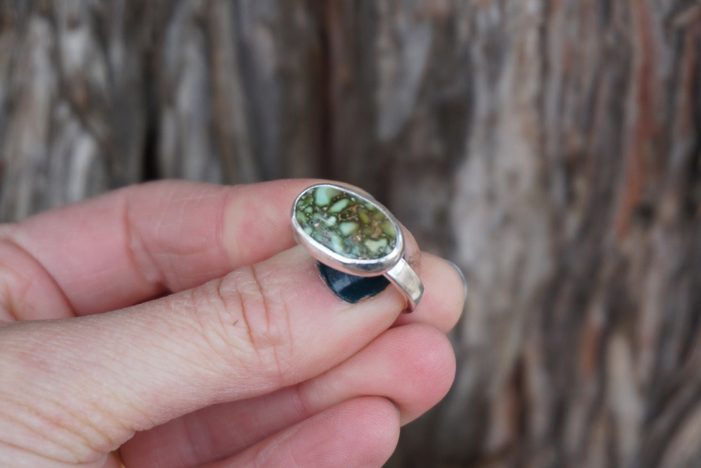 Turquoise Ring (size 8.75)