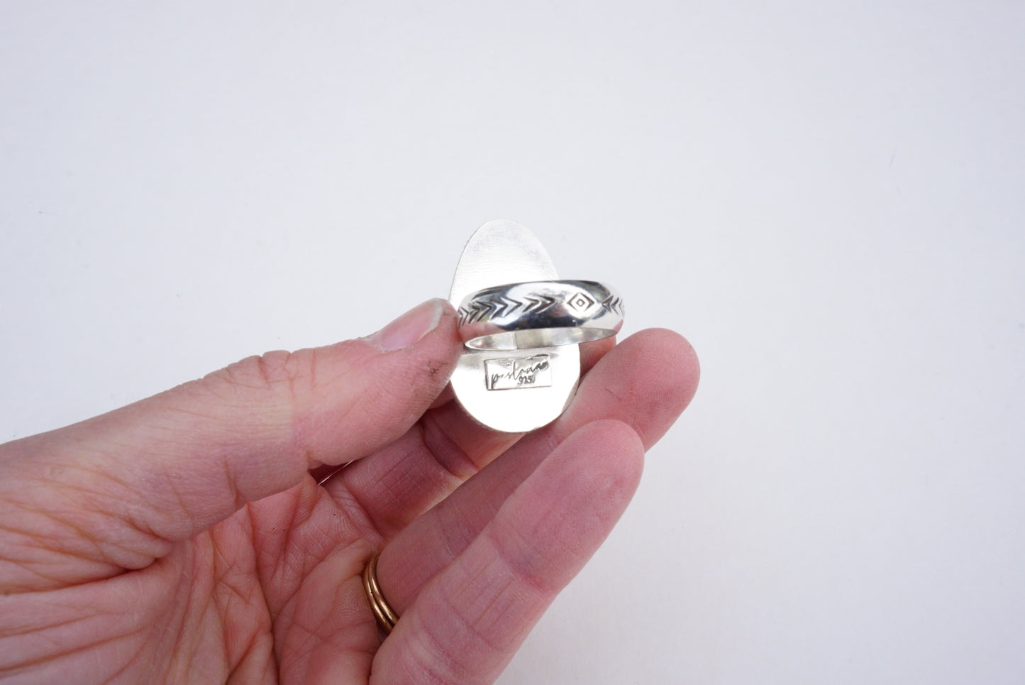 White Buffalo Ring (8.75)