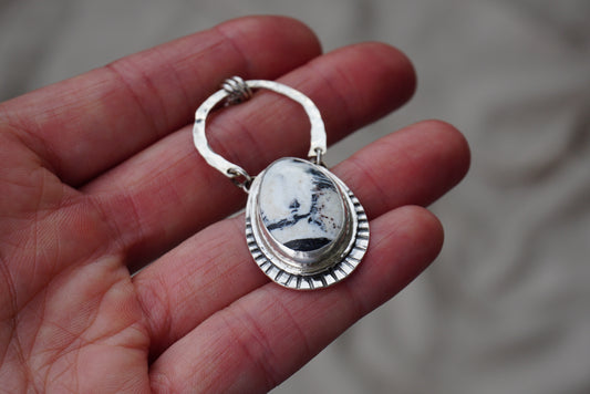 Riverbend Necklace #3 (White Buffalo)