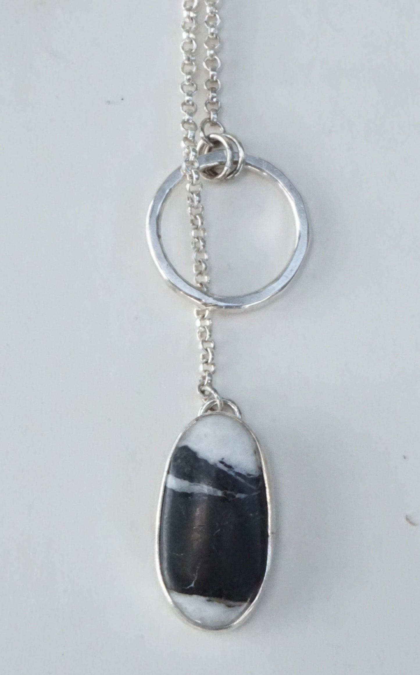 Lariat Necklace (White Buffalo)