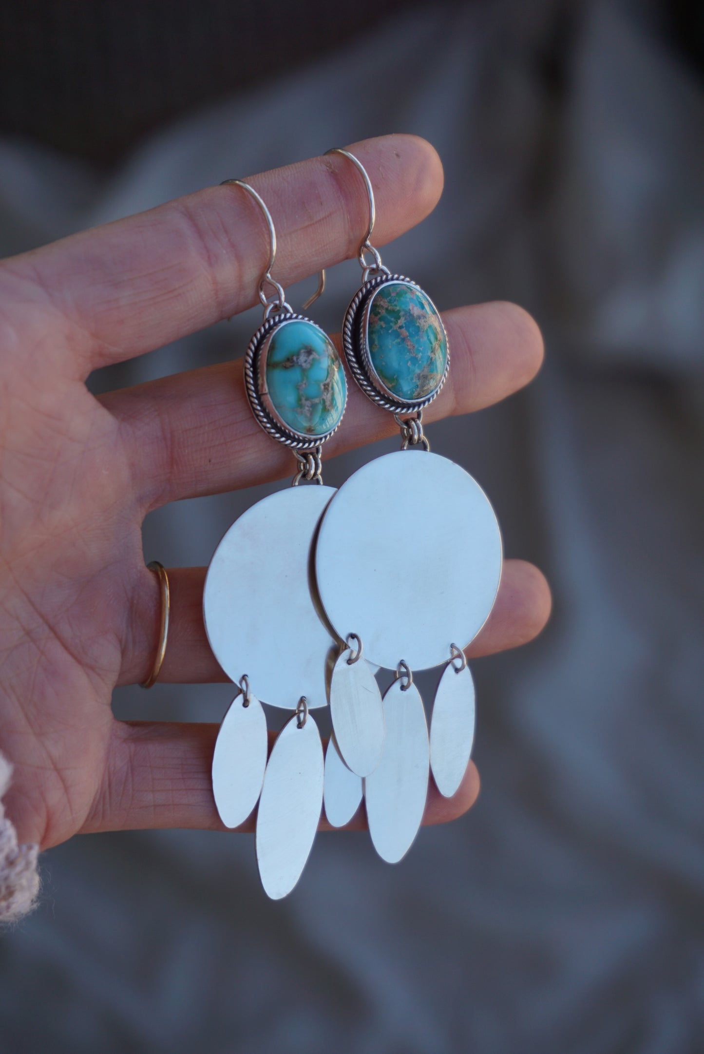 Dreamcatcher Earrings (Sonoran Gold)