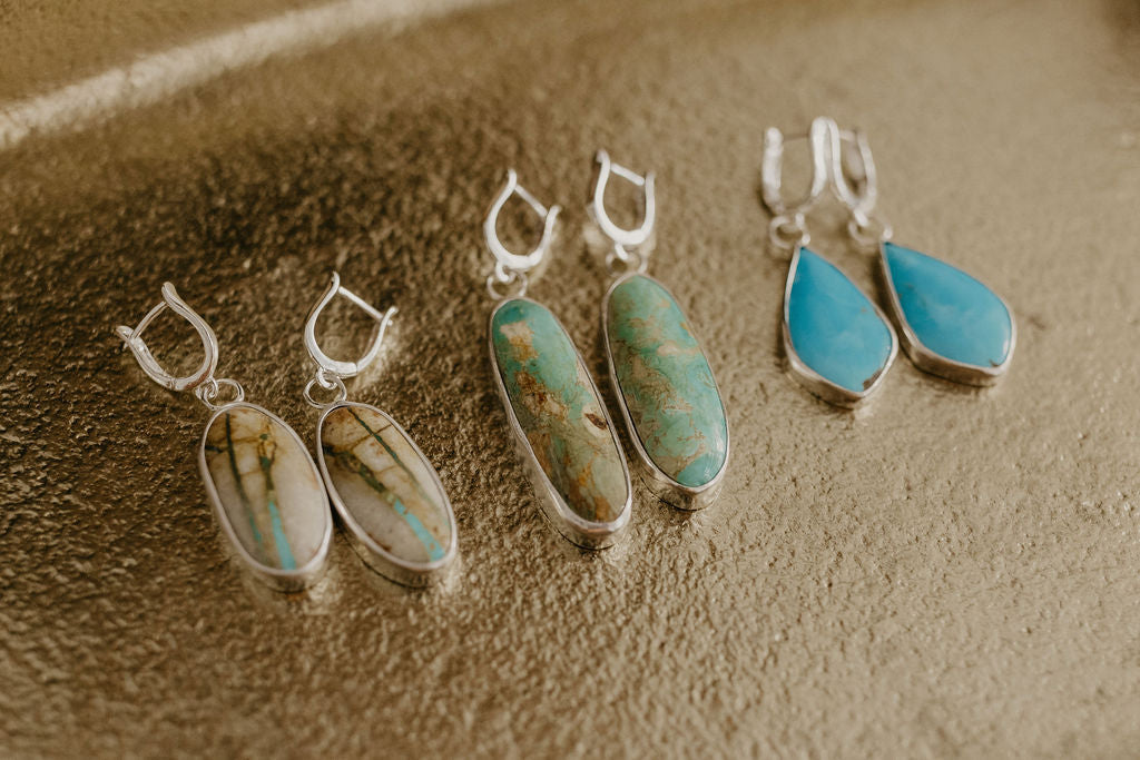 Royston Ribbon Lever-Back Earrings