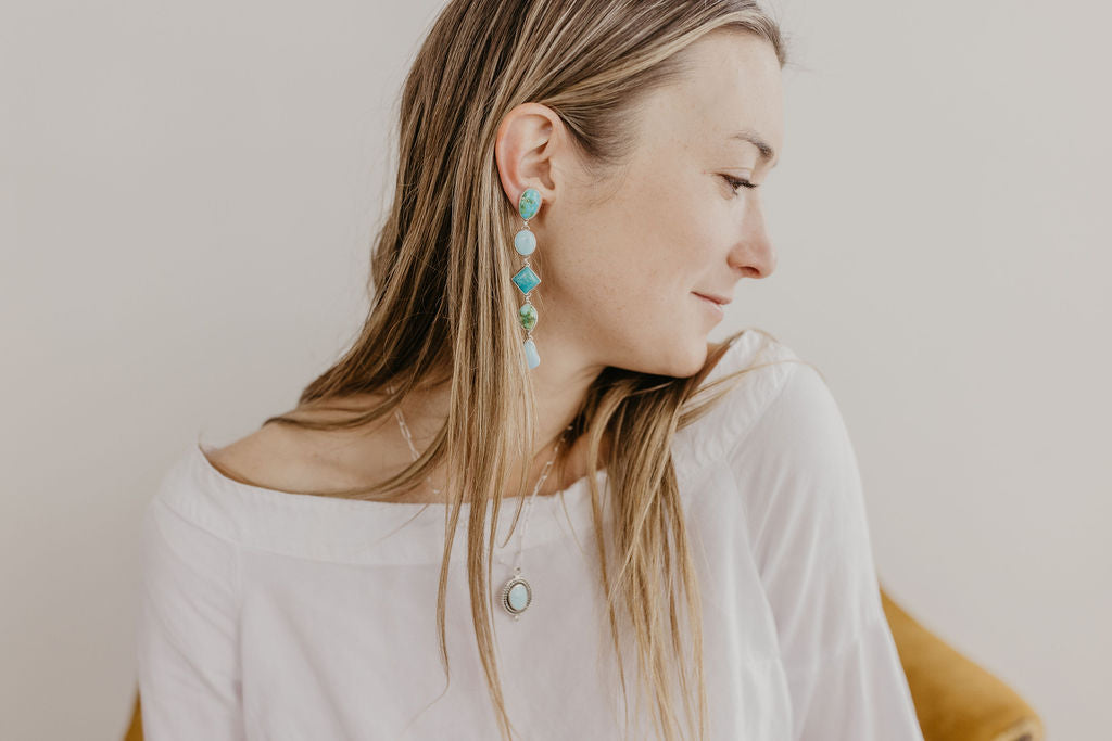 Cascade Statement Earring