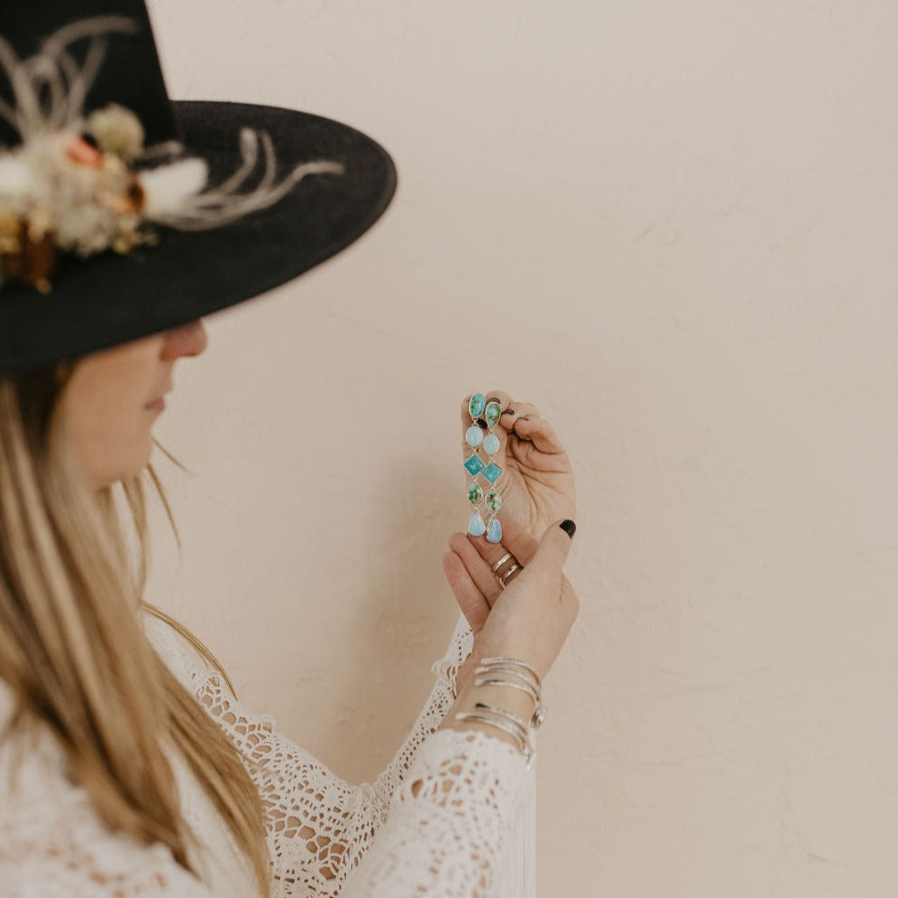 Cascade Statement Earring