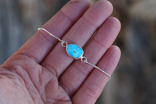 Box Chain Adjustable Bracelet (Royston)