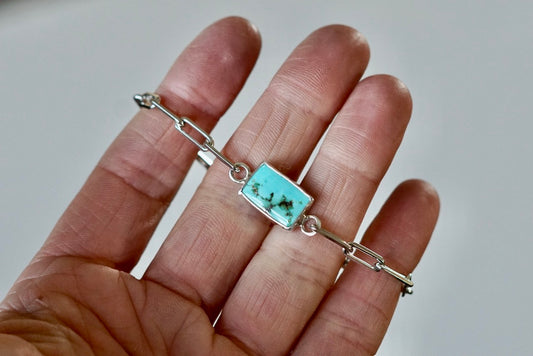 Cable Chain Adjustable Bracelet (Kingman)