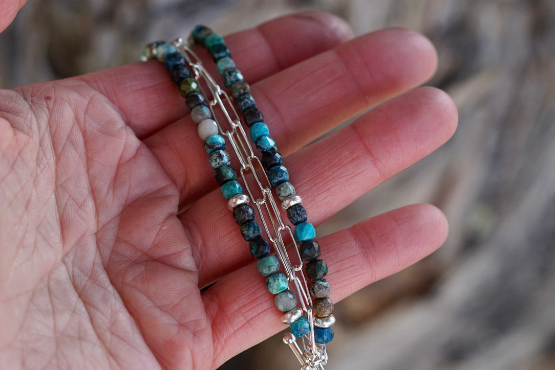 Metolius Necklace (chrysocolla)