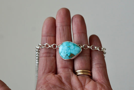 Turquoise Choker Necklace (Turquoise Mountain)