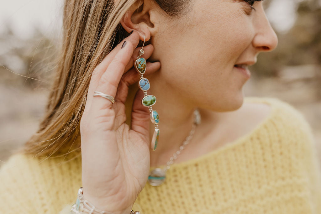 Cascade Statement Earring