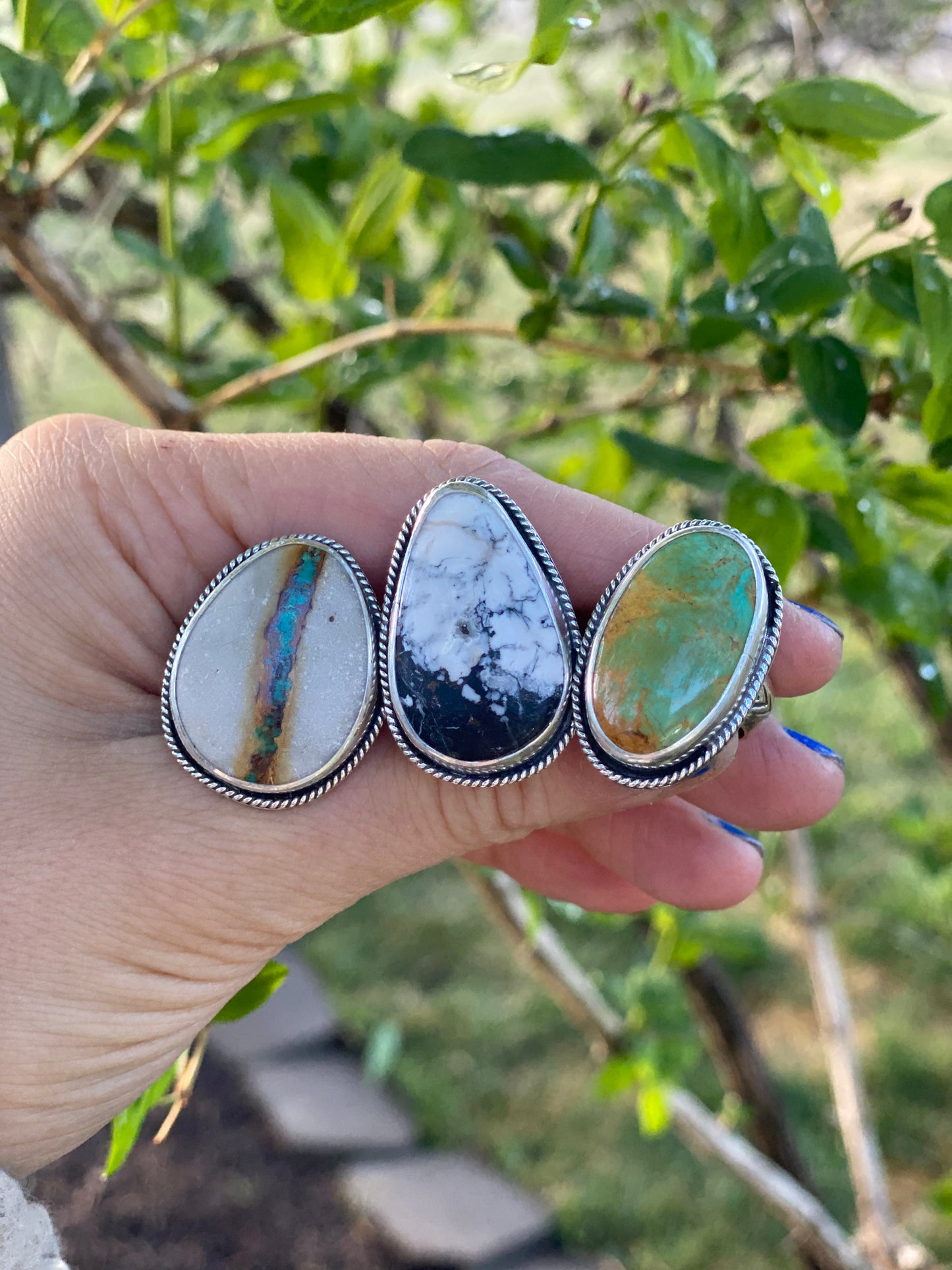 White Buffalo Ring (8.75)