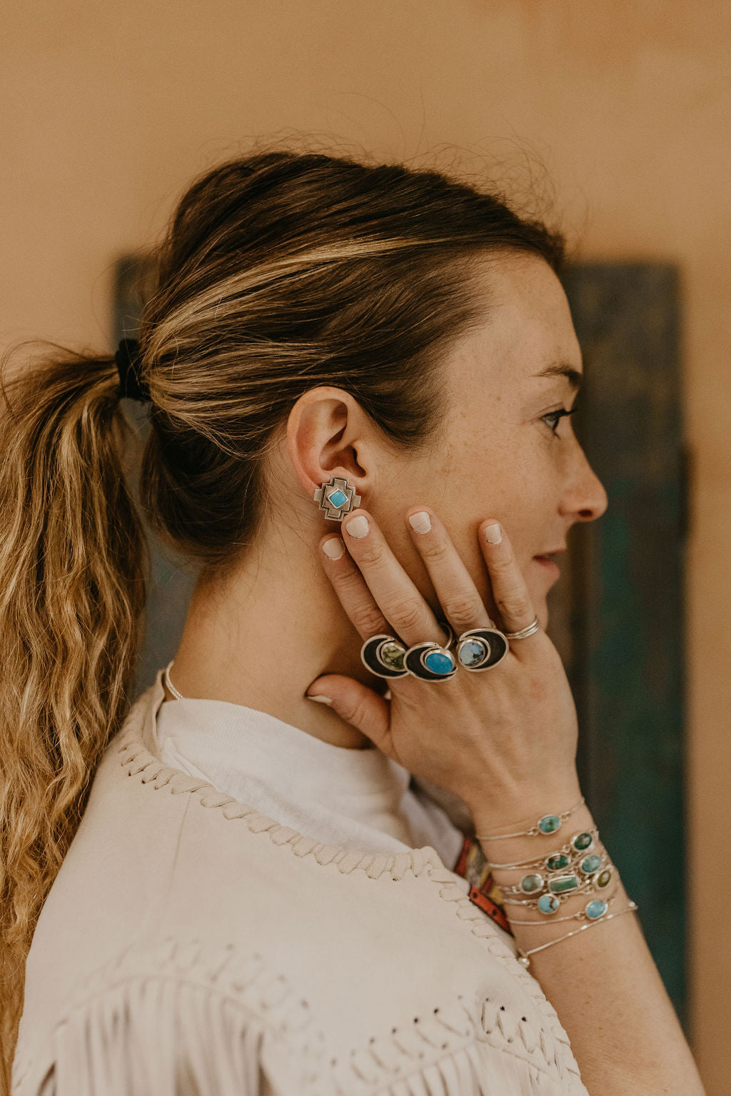 Santa Fe Studs (Sonoran Gold)
