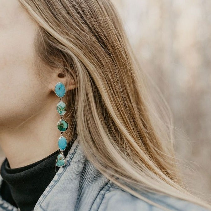 Cascade Statement Earring
