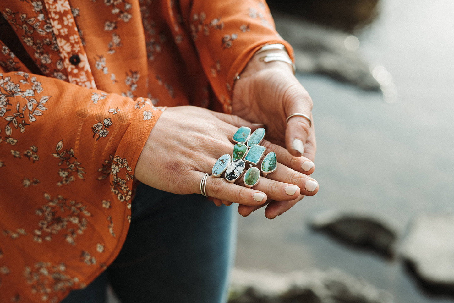 Turquoise Ring (size 8)