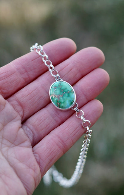 Turquoise Choker Necklace (Verde Valley)