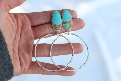 Turquoise Hoops (Royston)