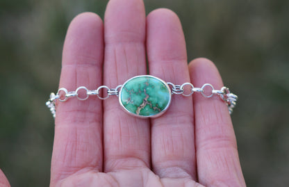 Turquoise Choker Necklace (Verde Valley)