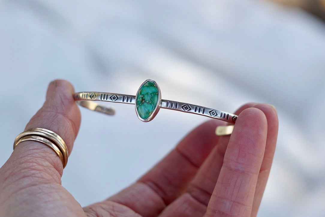 Stamped Cuff (Sonoran Gold)