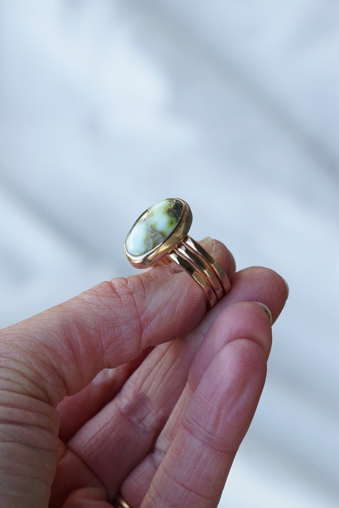 Gold Filled Stacker Ring (Size 8.5)