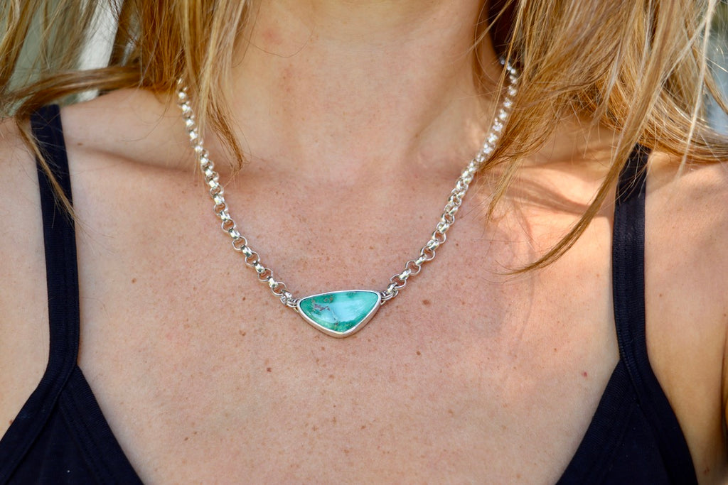 Turquoise Necklace (Emerald Valley)