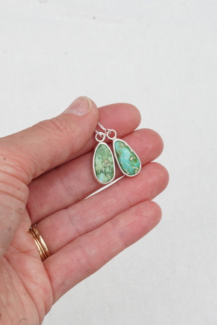Turquoise Threader Earring (Sonoran Gold)
