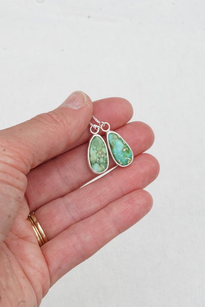 Turquoise Threader Earring (Sonoran Gold)