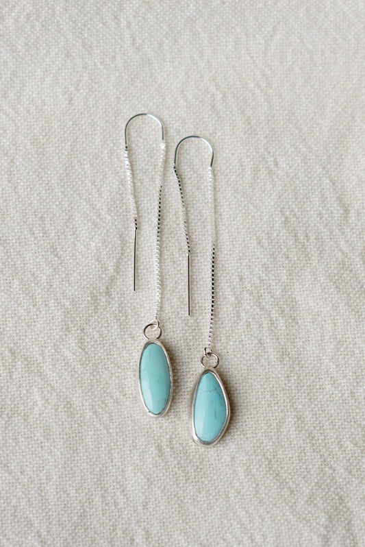 Turquoise Threader Earring (Palamino)