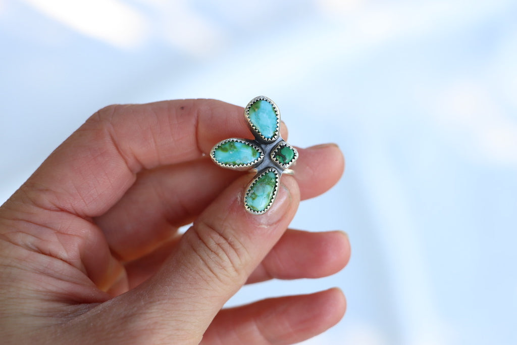 Turquoise Ear Cuff #1