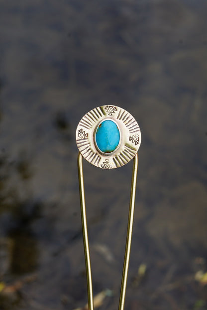 Brass Hair Fork