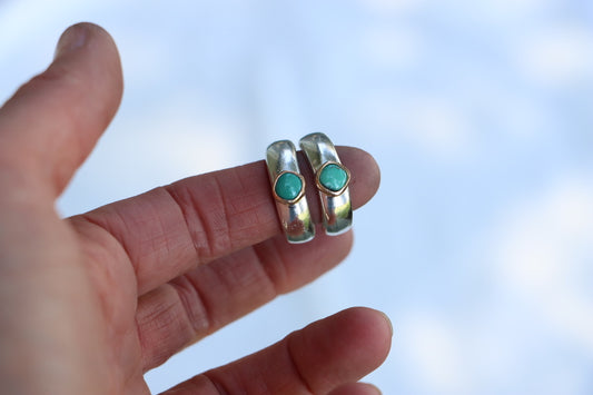 Silver/Gold Huggie