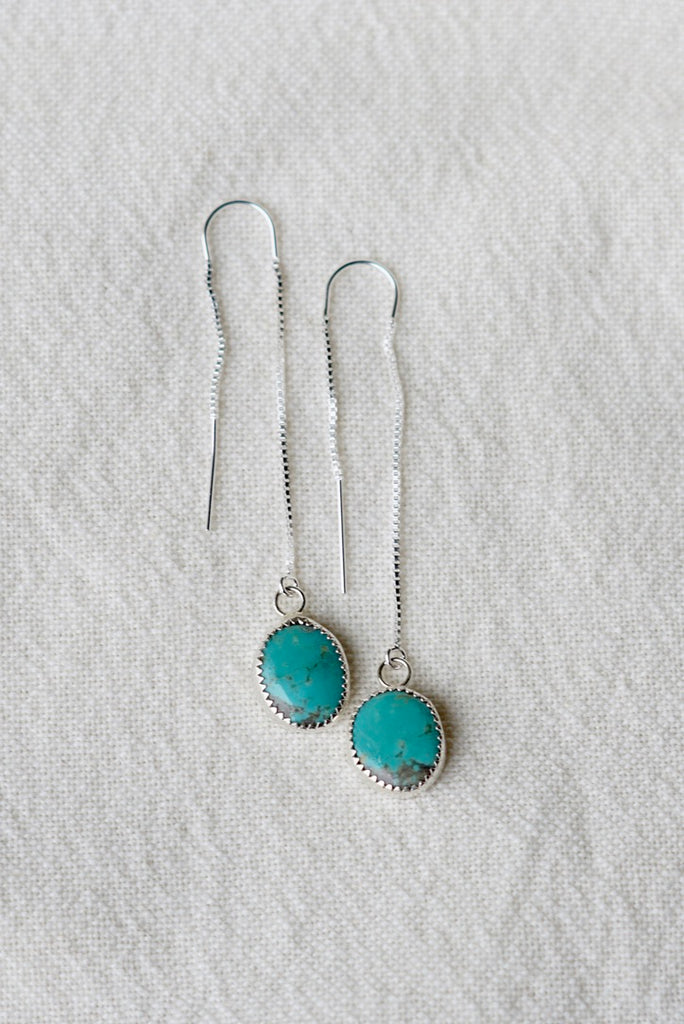 Turquoise Threader Earring (Royston)