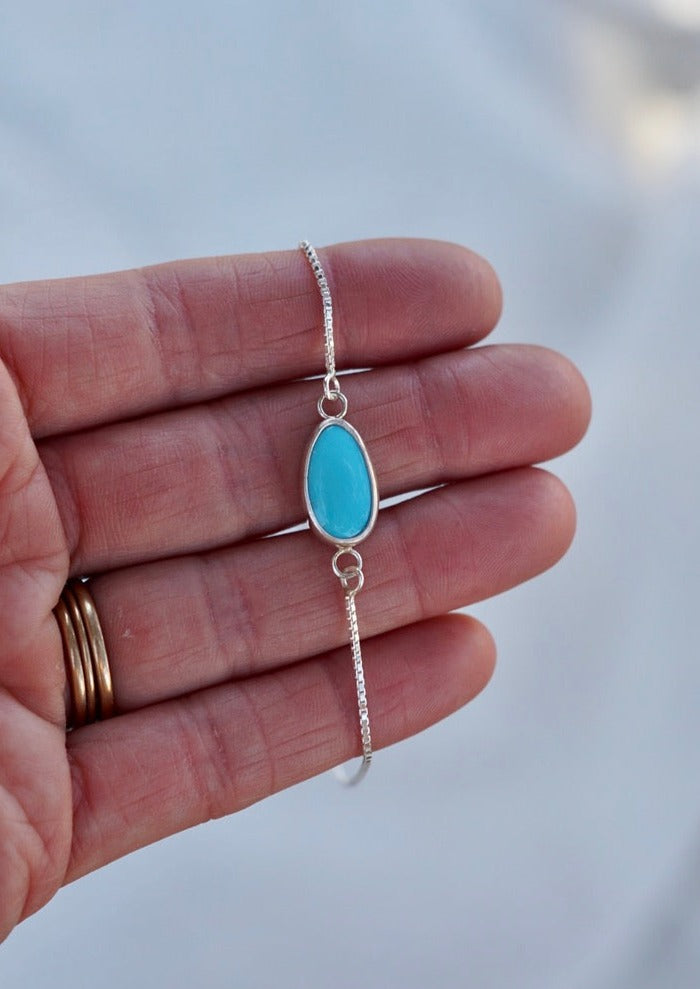 Box Chain Adjustable Bracelet (Royston)