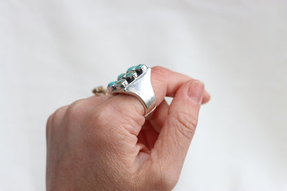Six Stone Signet Ring (size 7.25)