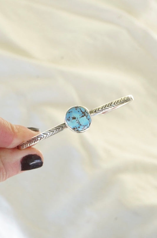 Stamped Cuff Bracelet (Golden Hill)