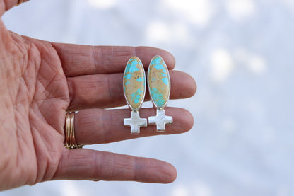 Mesa Turquoise Studs #2